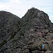 Rückblick auf Chimney Peak (rechts) und Pamola (links)