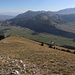 Monte Calvario - Ausblick am Gipfel in etwa südliche Richtung.