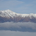 Il Monte Zeda con la strada militare.