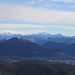 Panorama dal Monte Lema 1621 mt.
