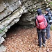 L'ingresso della Grotta della Bögia.