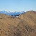 Monte Lema 1621 mt panorama sul vicino Poncione di Breno e Alpi Ticinesi.