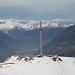 Am Kreuz des Spitzhorns gegen Zillertaler Alpen