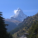 Motivation pur: das Matterhorn von Zermatt aus gesehen