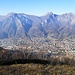 panoramica dal Monte Cornizzolo al Monte Moregallo