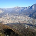 Monte Barro ; panoramica su Lecco