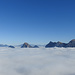 Aussicht vom Gross Aubrig auf das Nebelmeer