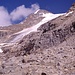 Aufstieg zum Gletscher über Trümmerfelder