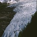 der sehr steile Bossons-Gletscher 