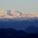 Monte Bisbino : zoom sul gruppo del Monte Rosa