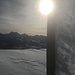 Man sieht sogar das Matterhorn