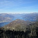 salendo verso il Monte San Primo : panoramica sull'alto Lago di Como