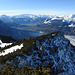 Aussicht vom Alpspitz auf das Rheintal