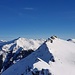 Gipfelaussicht: Spitzmeilen, Gulderstock, Hohberg Pt. 2244 und Pt. 2239 (v.l.n.r.)