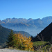 Im Abstieg zur Stafel Alpe mit Blick zum Diesner- und Gadnergschröf
