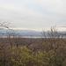 Blick über rekultiviertes Kippengelände zum Restlochsee jezero Milada