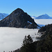 Der Vitznauerstock im Nebelmeer.