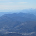 Zoom: panorama verso le Prealpi Varesine della Valcuvia e, sullo sfondo scorci di Alpi Biellesi.
