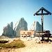 Die Drei Zinnen 1993. An der Drei-Zinnen-Hütte ist der Mythos greifbar.