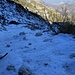 salendo verso il Monte Resegone : nell'ultimo tratto è il ghiaccio a farla da padrone !
