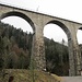 Das Ravenna-Viadukt der Bahnlinie von Freiburg durch den Schwarzwald