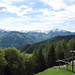 Panorama verso S dall'Alpe Croveggio 1469m