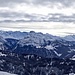 Panorama von Gipfel des Chli Aubrig.