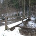 An der Brücke über den Stübingbach beginnt der Wanderweg auf den Pfaffenkogel...