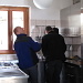 Uomini in cucina