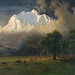 Mount Adams, gemalt von Albert Bierstadt (1850-1902)