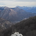 Panorama dal Monte Bronzone 1434 mt.