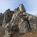 La bastionata del Pizzo Ravò dalla selletta m.1234.