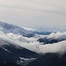 Blick nach Süden zu den Sarntaler Alpen