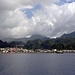 Die Berge über Dominica's Hauptstadt Roseau.