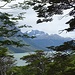 Ein erster Ausblick über den Lago Roca nach Chile