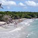 Die Plage de Saint-Félix auf Grande Terre. Ein schöner, ruhiger Karibikstrand, um mal ein bisschen zu entspannen.