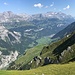 herrlicher Blick über die Alp Baumgarten zu Schächentaler Windgällen und Glärnisch
