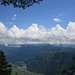 Blick hinüber zu den Fleimstaler Alpen