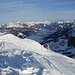 Blick vom Kühgundkopf in die Tannheimer Berge