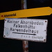 Los gehts - vom Parkplatz P4 im Rißbachtal durch das Johannestal hinauf zum Kleinen Ahornboden.