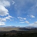 Inzwischen dominierte überall blauer Himmel, nur nicht an den Torres del Paine, die jetzt wieder in Regenwolken eingehüllt waren.