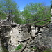 Ruinen in der verlassenen Siedlung Ovich.