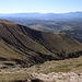 Monte Gorzano - Ausblick am Gipfel. Zu sehen ist u. a. der [tour136841 Monte Terminillo], den wir einige Tage zuvor besucht haben.