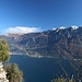 Blick hinüber nach Malcesine mit dem Baldomassiv