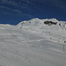 Blue skies but hardly anyone on the ski piste...