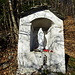 Bildstock mit neuer Marienstatue