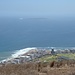 Blick vom Signal Hill zur Insel "Robben Island"