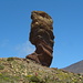 Der Teide-Finger, bzw Roque Chinchado, der " steinerne Baum".