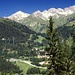 Blick auf die südlichen Lechtaler Alpen über St.Anton