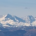 <b>Weissmies (4017 m) - Lagginhorn (4010 m) - Fletschhorn (3985 m).</b>
